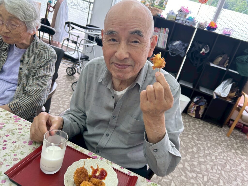 コロッケみたいな味〜✨